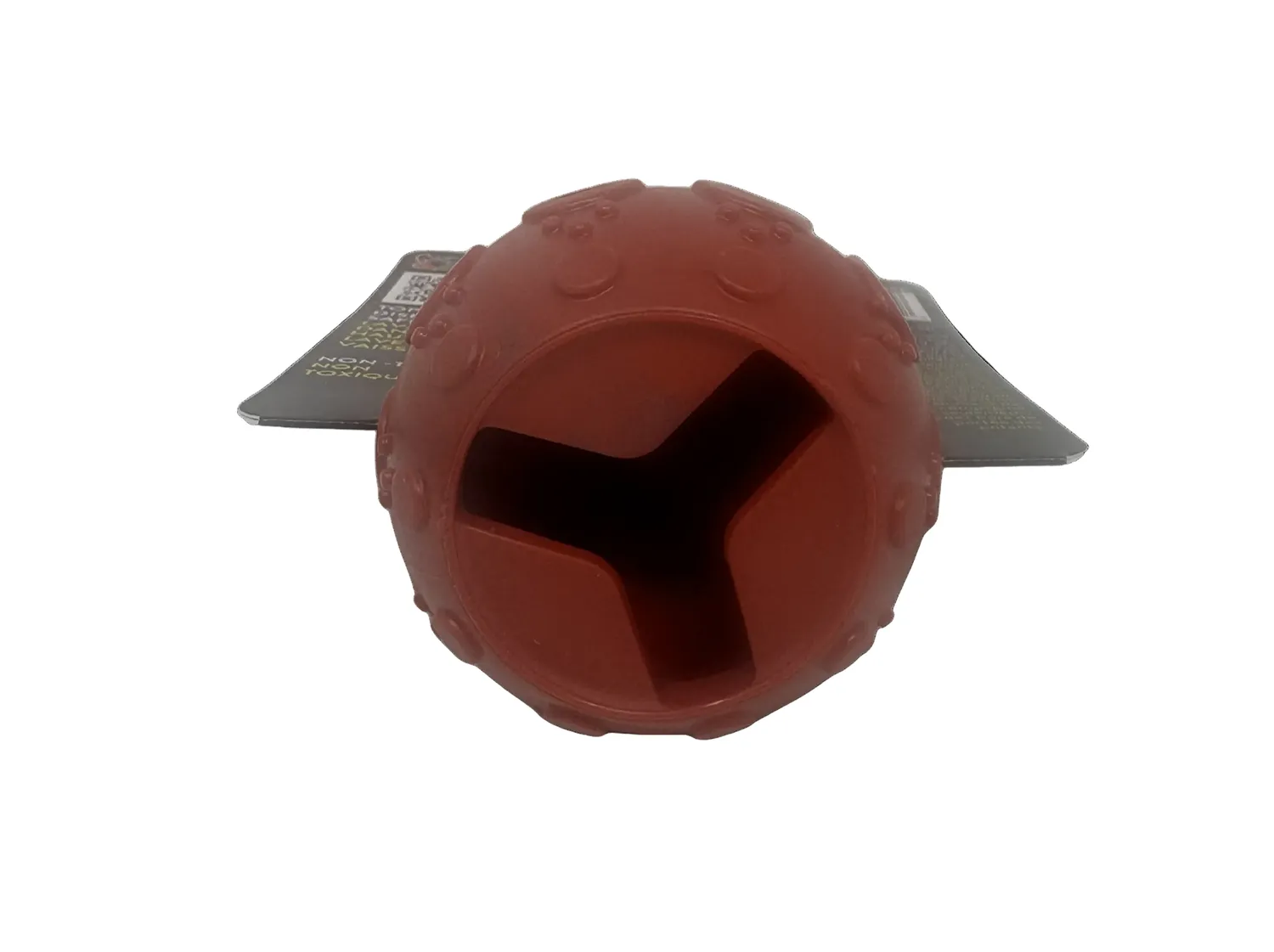 Spunky Pup Rubber Bounce godisgömma medium gummi