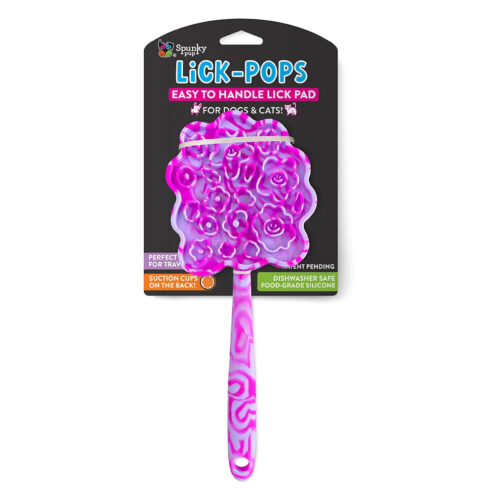 Spunky Pup Lick Pops slickmatta silikon med sugkopp