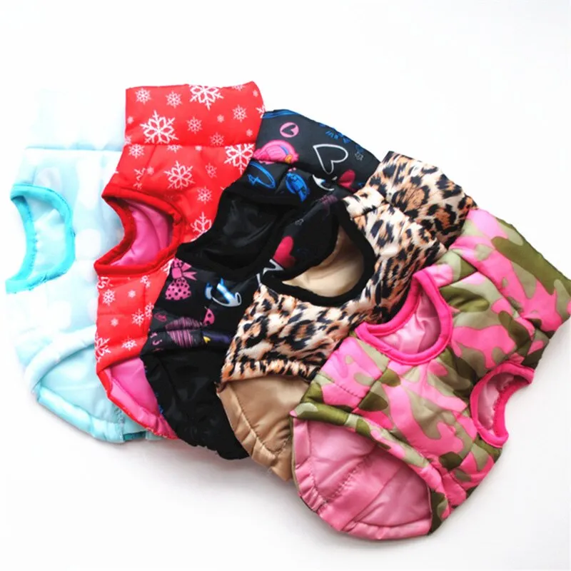 Pawtato Winter Vest hundväst liten röd skalle XS