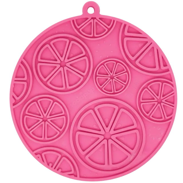 SodaPup Citrus eMat slickmatte limegrön citrus sugkopp