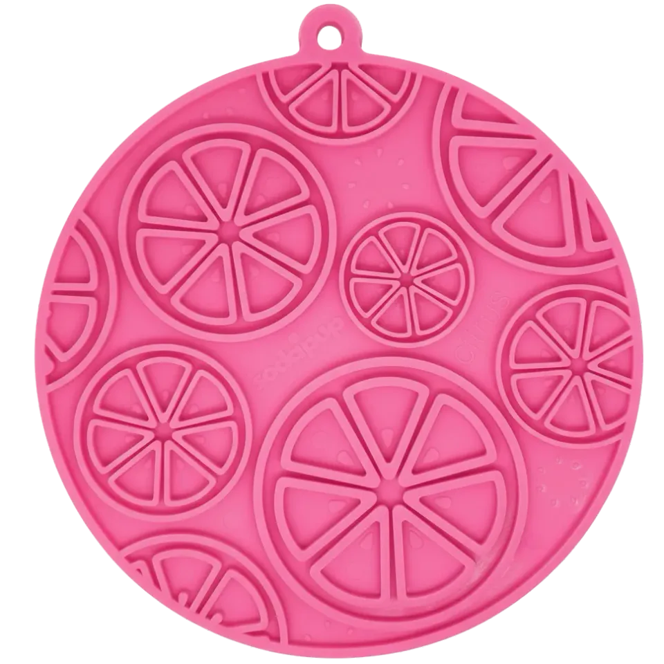 SodaPup Citrus eMat slickmatte limegrön citrus sugkopp