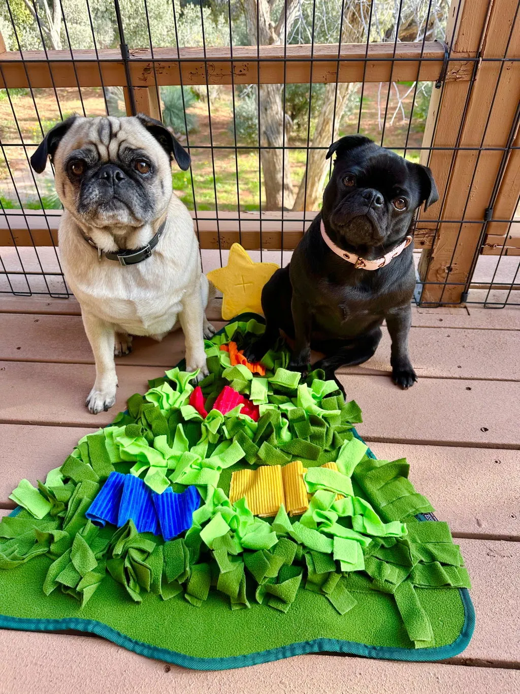 P.L.A.Y. Halloween Snuffle Mat snuffelmatta hund flerfärgad