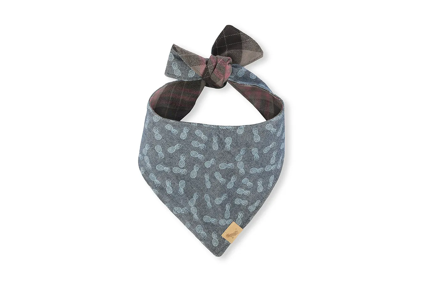P.L.A.Y. Doggy Duo The Entertainer hundbandana ananas