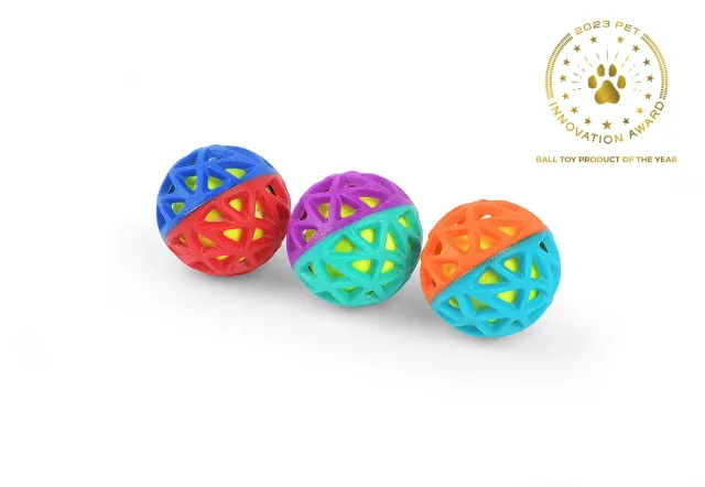P.L.A.Y. Go-Go Astro Ball boll Flare mjuk med pip