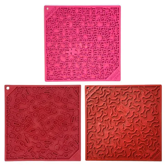 SodaPup Lick Mat Bundle slickmatta 3-pack lugnande
