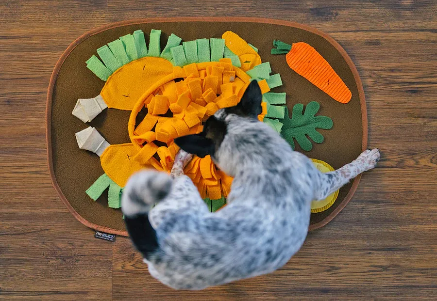 P.L.A.Y. Thanksgiving Snuffle Mat aktiveringmatta med fickor