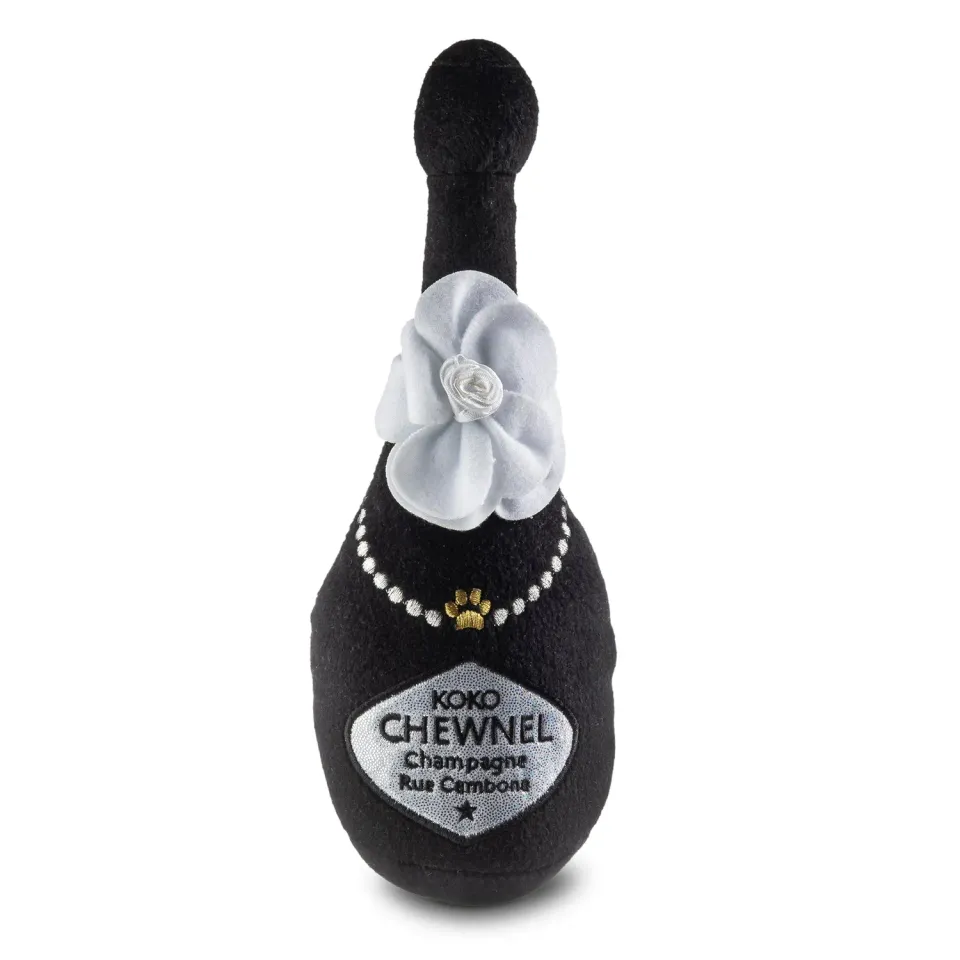 Dog Diggin Designs Koko Chewnel Champagne hundleksak plysch