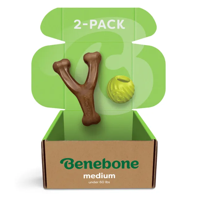Benebone Chew & Fetch Duo tuggset 2-pack medium