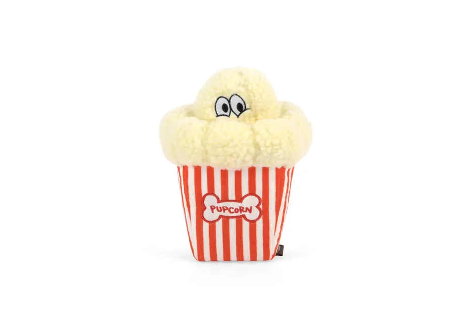 P.L.A.Y. Hollywoof Cinema Poppin' Pupcorn hundleksak med pip