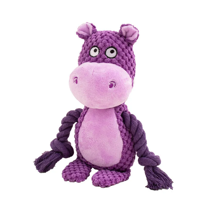 Pawtato Squeaky Crinkle kampleksak räv med pip