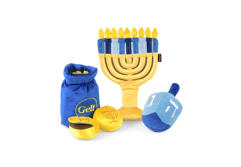 P.L.A.Y. Paw-nukkah hundleksaker 3-pack med pip