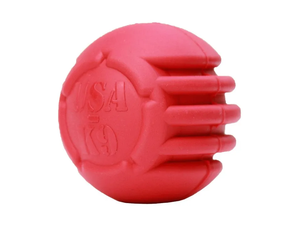 USA-K9 Stars and Stripes hundleksak large röd gummi