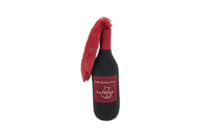 P.L.A.Y. Feline Frenzy Catbernet Sauv kattleksak kicker kattmynta