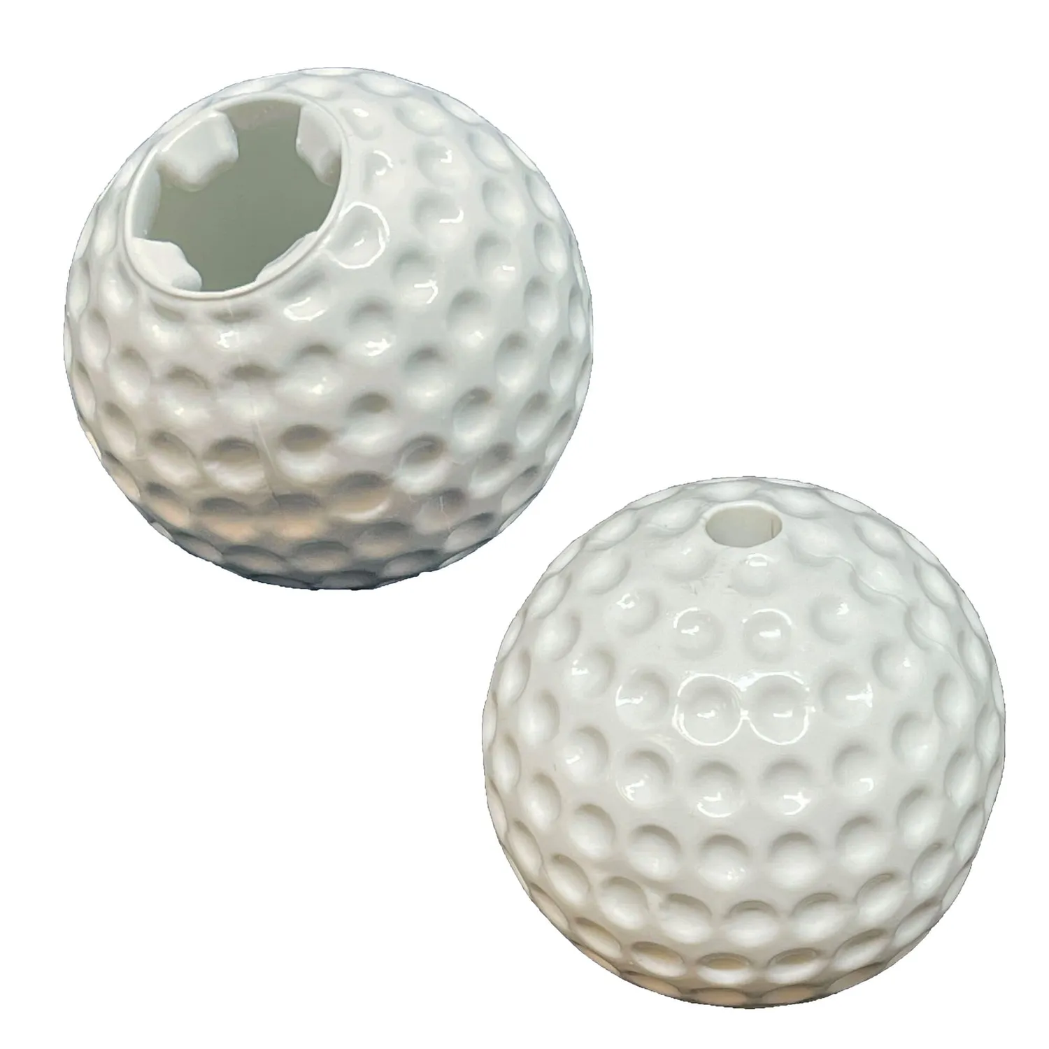 SodaPup Golf Ball apportboll gummi vit flytande