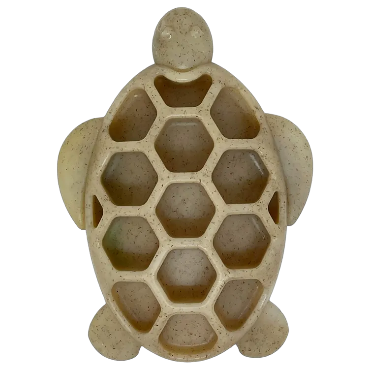 SodaPup Turtle Nylon tuggleksak hund brun sköldpadda