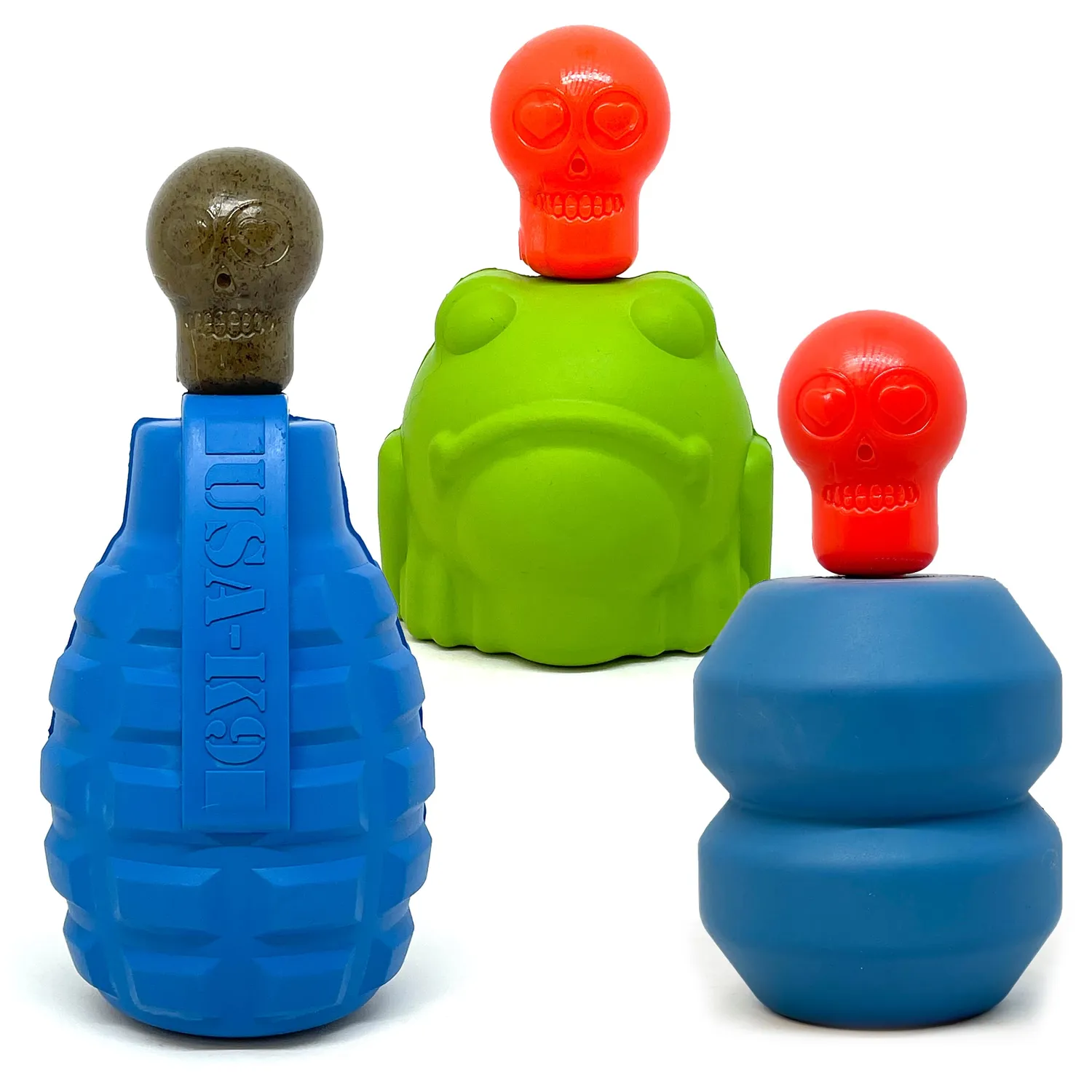 SodaPup Unstoppables tuggknoppar nylon 3-pack
