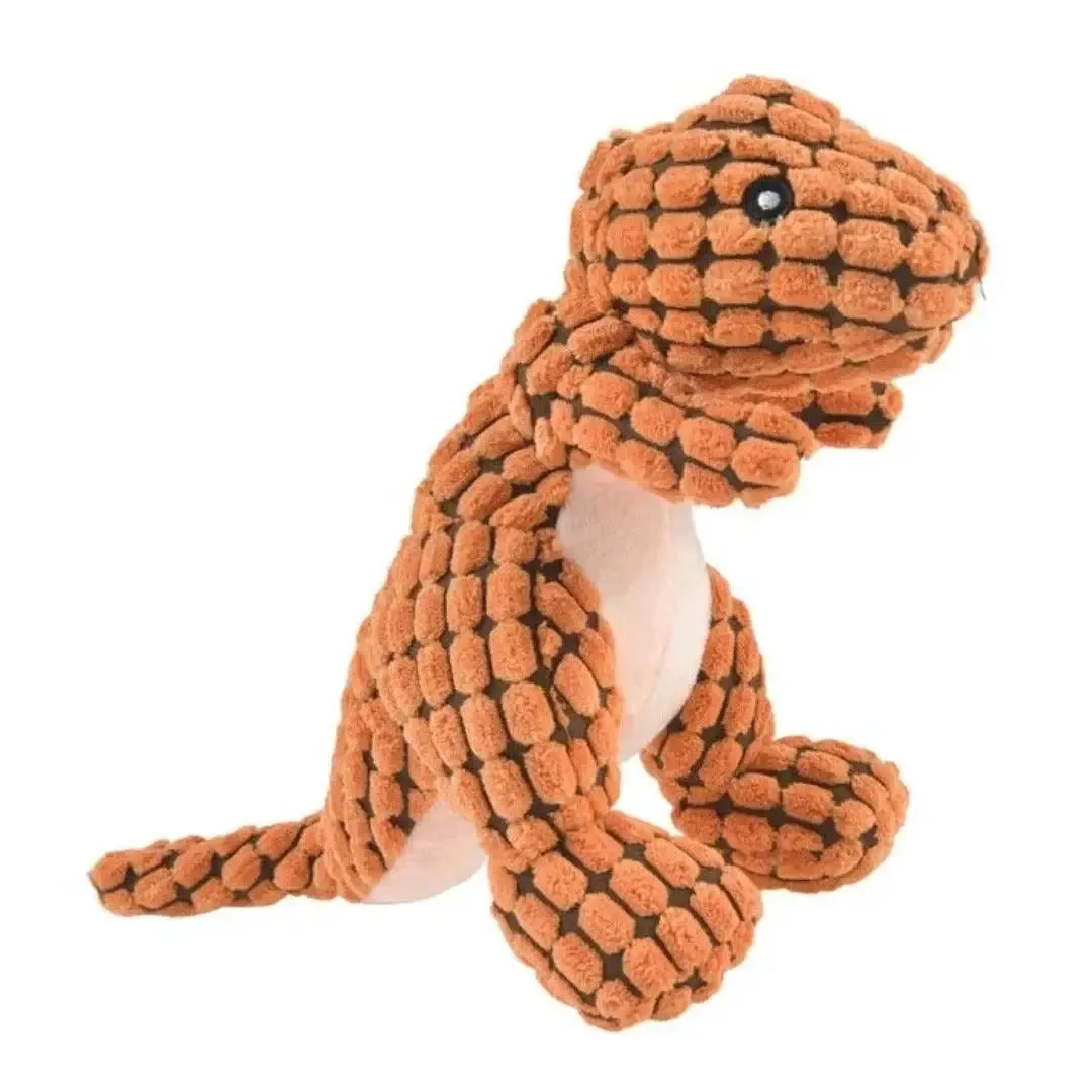 Pawtato Dinosaur mjuk hundleksak manchester pip