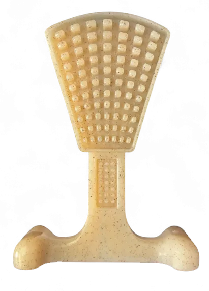 SodaPup Waffle Tower eChew tuggleksak nylon brun slitstark
