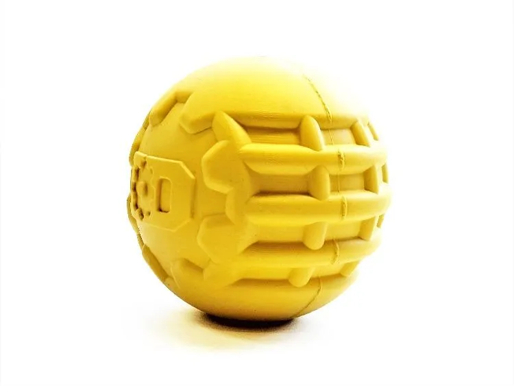 SodaPup Industrial Ball boll gul large