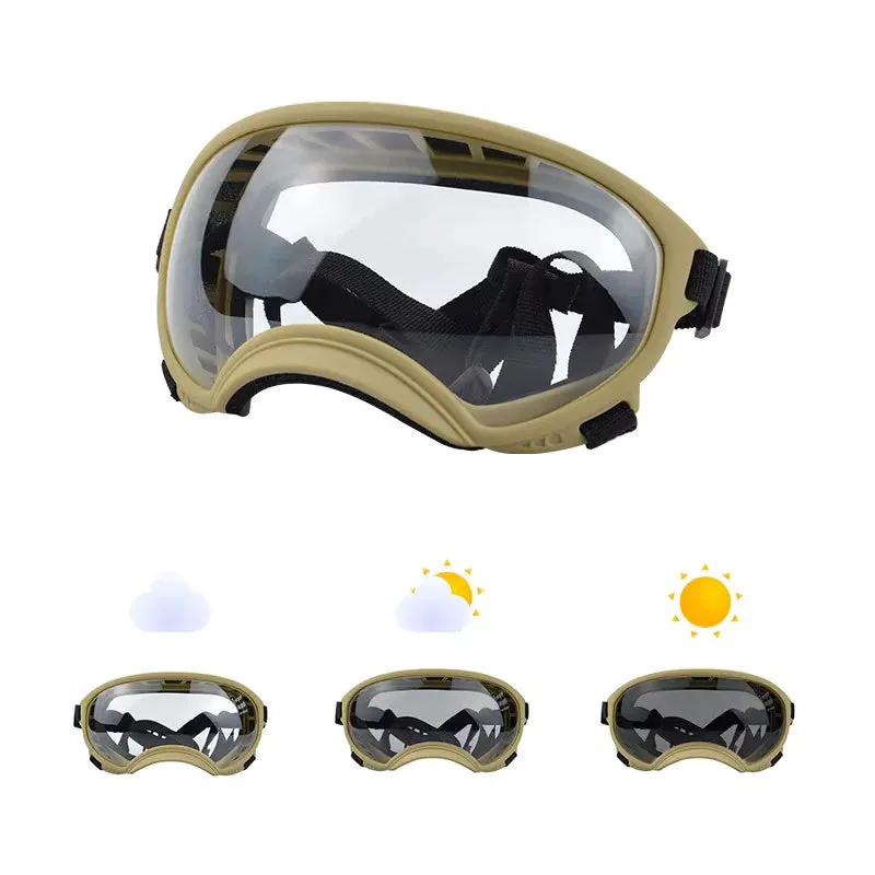 Pawtato UV400 Sun and Wind hundglasögon svart