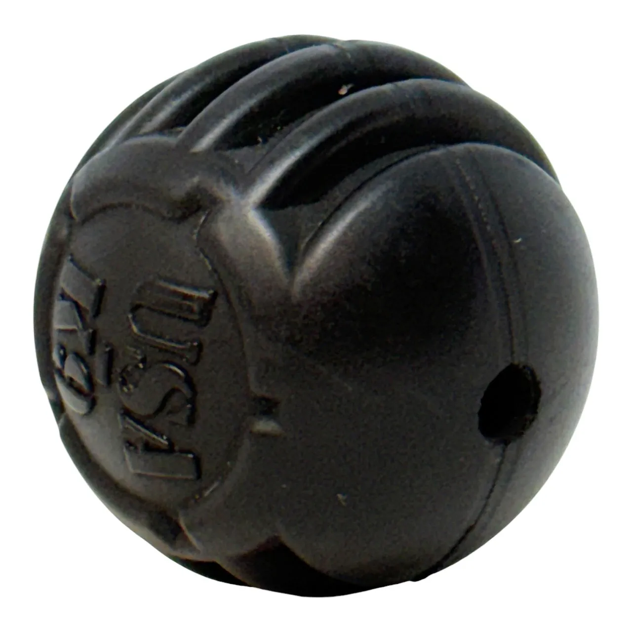 USA-K9 Stars and Stripes Large boll svart hårt gummi