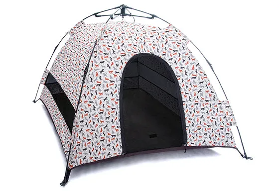 P.L.A.Y. Scout & About Outdoor Dog Tent hundtält Mocha
