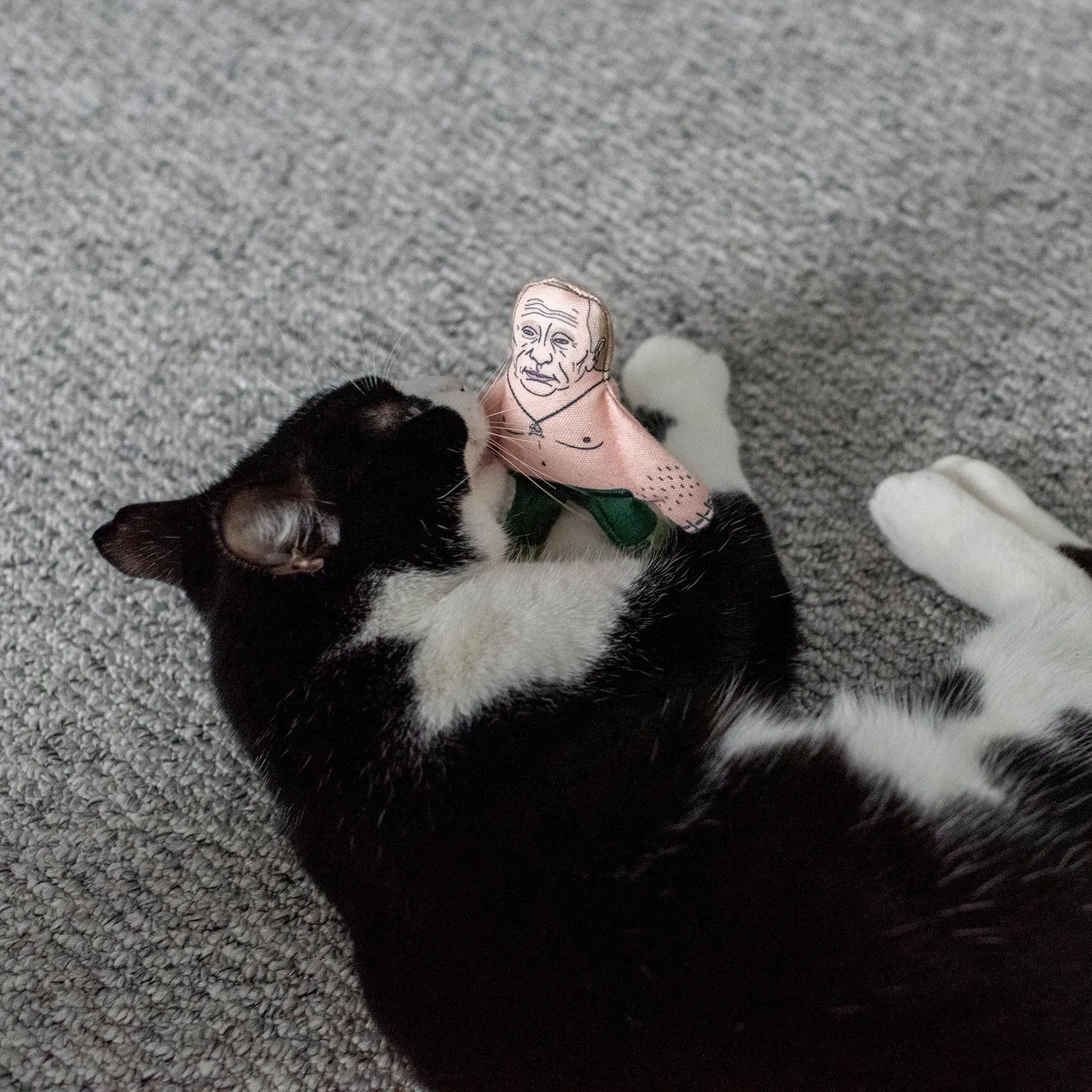 Pet Hates Toys Vladimir Putin kattleksak med kattmynta