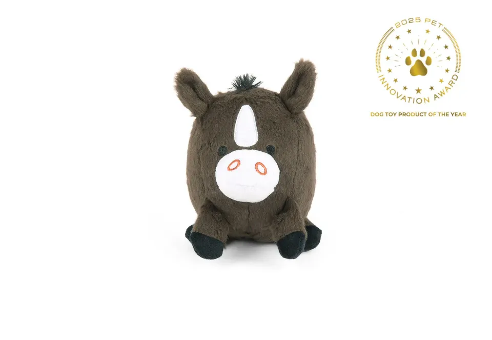 P.L.A.Y. Barnyard Buddies Harley Horse hundleksak large pip