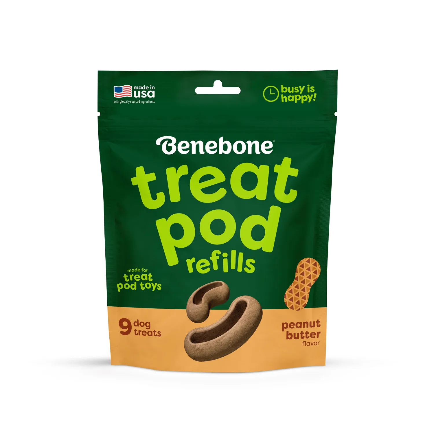 Benebone Treat Pod hundgodis bacon jordnöt