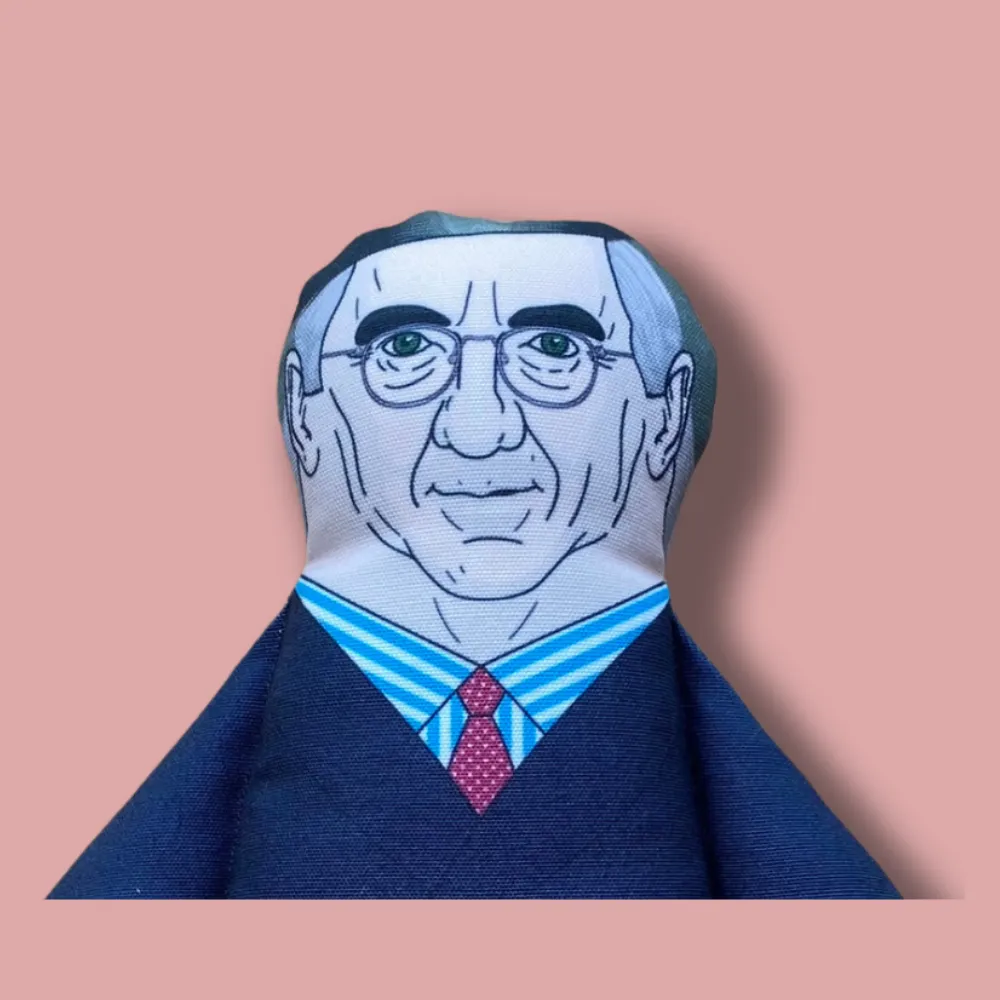 Pet Hates Toys Jacob Rees-Mogg hundleksak small med pip