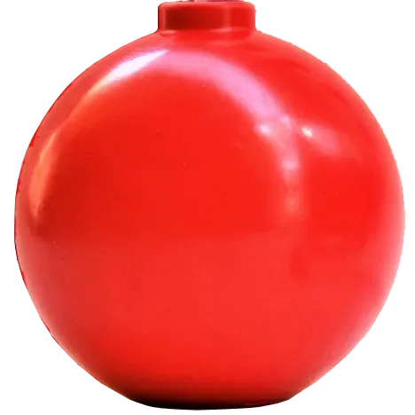 SodaPup Julkula hundleksak gummi large röd