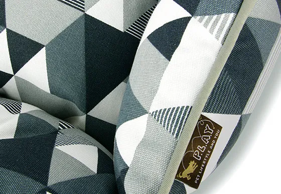 P.L.A.Y. Mosaic Lounge Bed hundbädd bomull