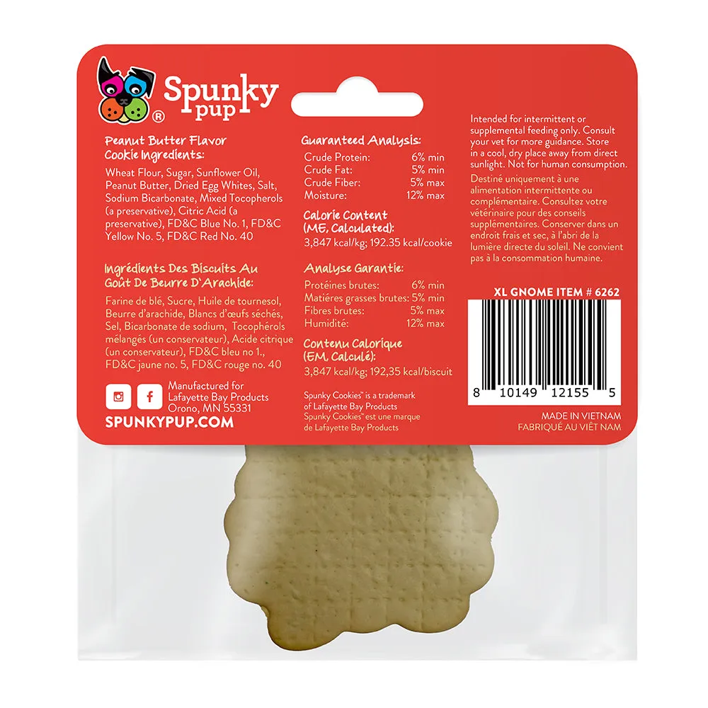Spunky Pup Frosted Cookies hundkex pizza jordnötssmör