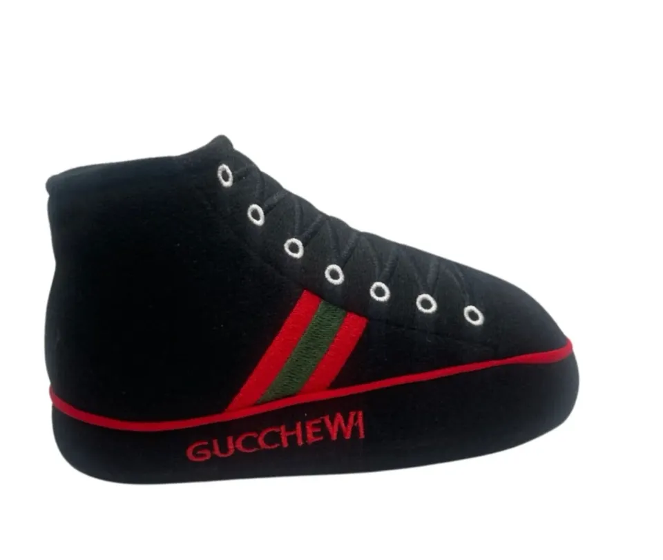 Dog Diggin Designs Gucchewi Sneaker hundleksak mjuk sko