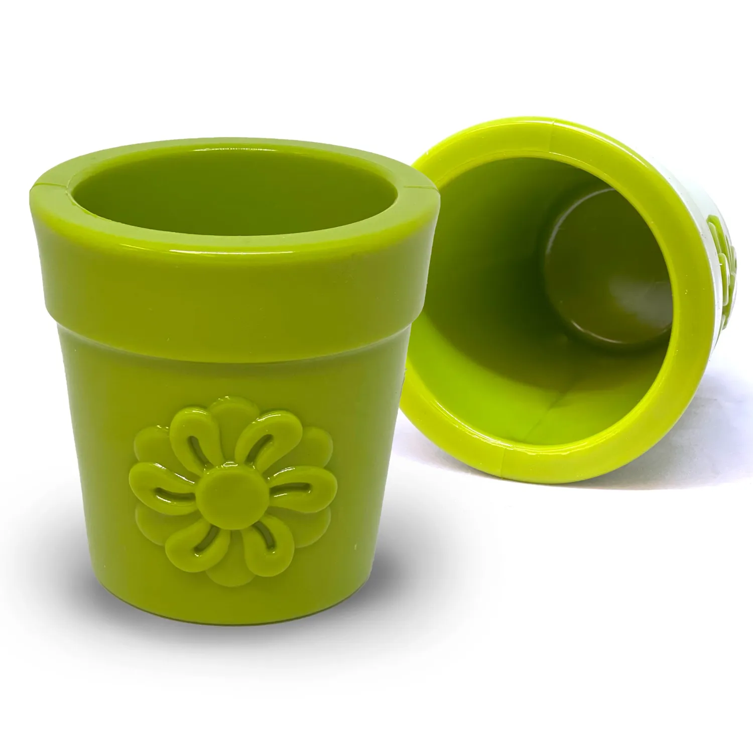 SodaPup Flower Pot Large eCup hundleksak grön flytande