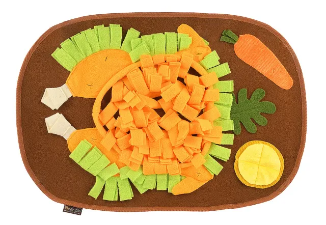 P.L.A.Y. Thanksgiving Snuffle Mat aktiveringmatta med fickor