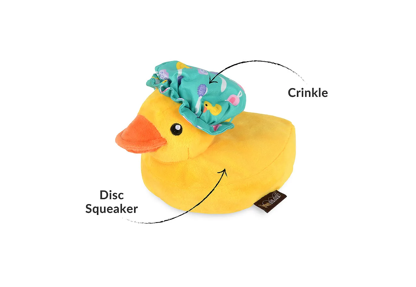 P.L.A.Y. Splish Splash Bubbles Duck hundleksak gul