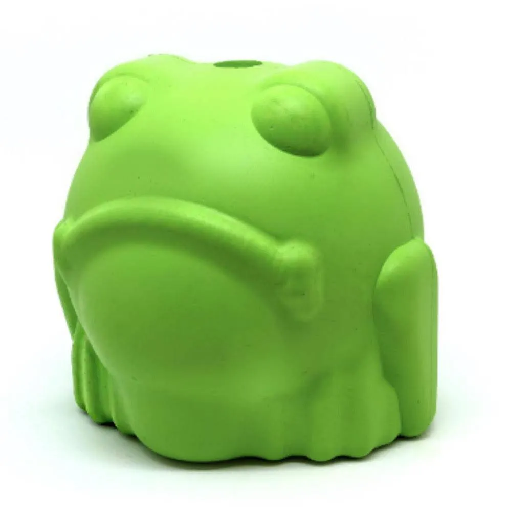 SodaPup Bull Frog tuggleksak godisdispenser grön kraftig tugg