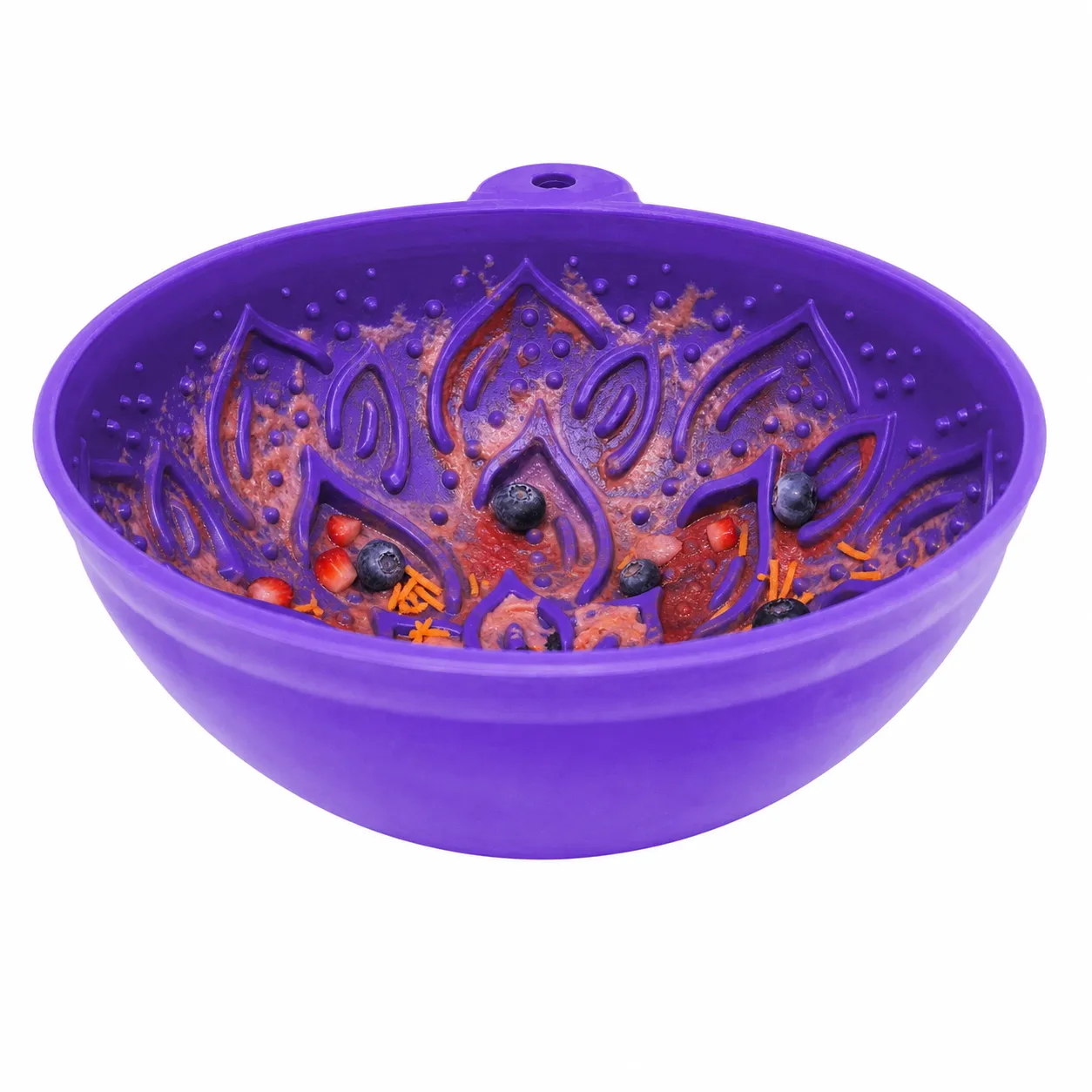 SodaPup Garden of Eatin Tipsy Bowl slickskål grön gung