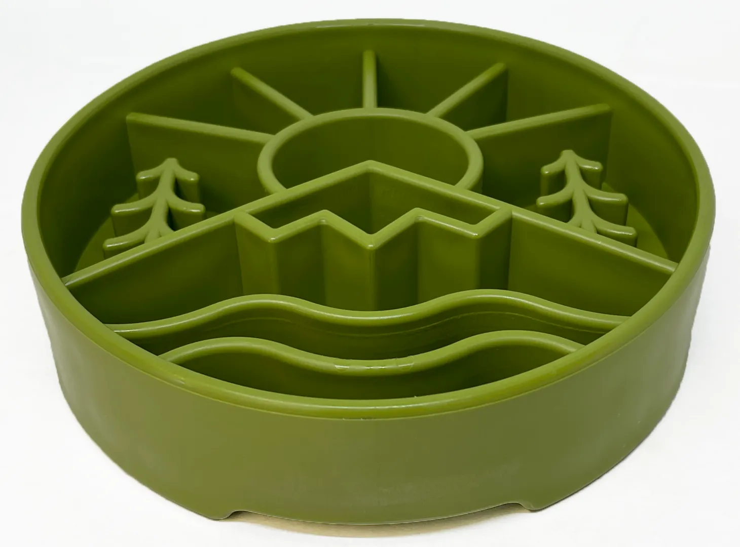 SodaPup Great Outdoors eBowl slow feeder orange 4 cups