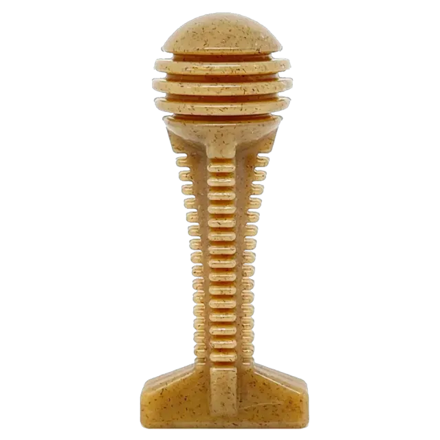 SodaPup Honey Bone Dental Tower tuggleksak large brun