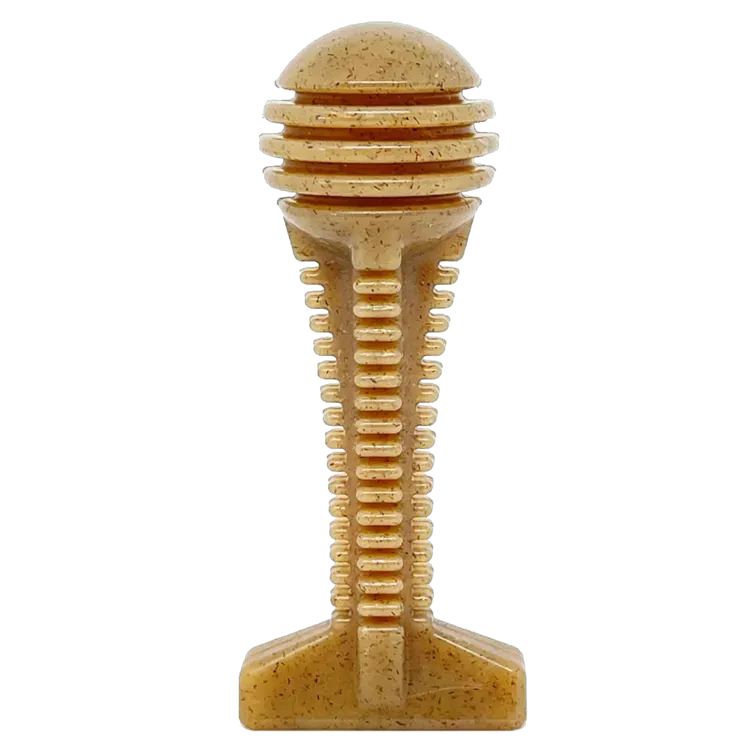 SodaPup Honey Bone Dental Tower tuggleksak large brun