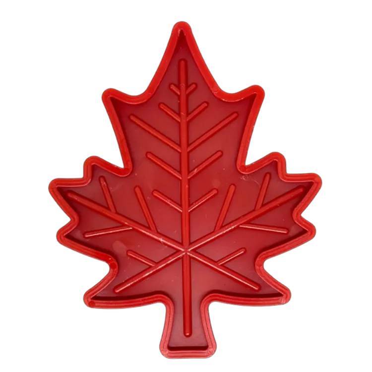 SodaPup Canadian Maple Leaf tuggleksak röd nylon