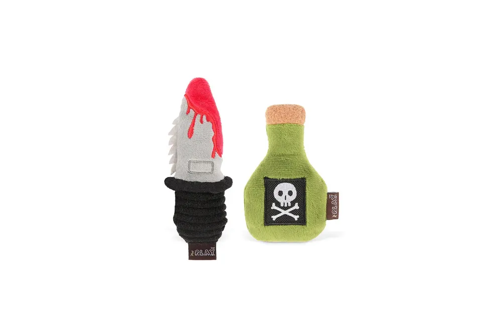 P.L.A.Y. Feline Frenzy Deadly Duo kattleksak set kattmynta