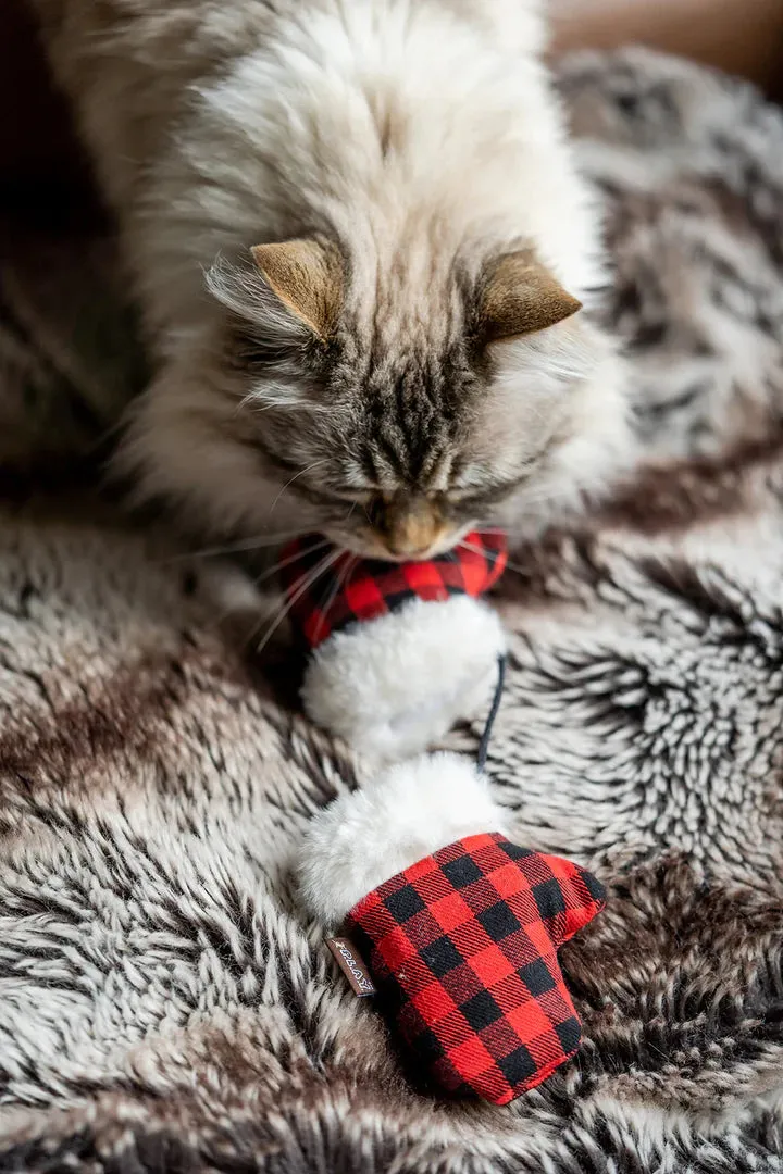 P.L.A.Y. Feline Frenzy Kitten Mittens kattleksak med kattmynta