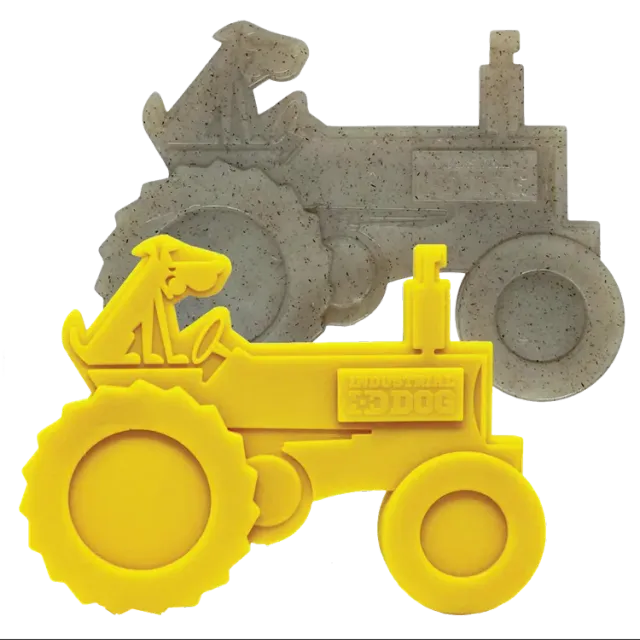 SodaPup Tractor tuggleksak yellow kraftig nylon