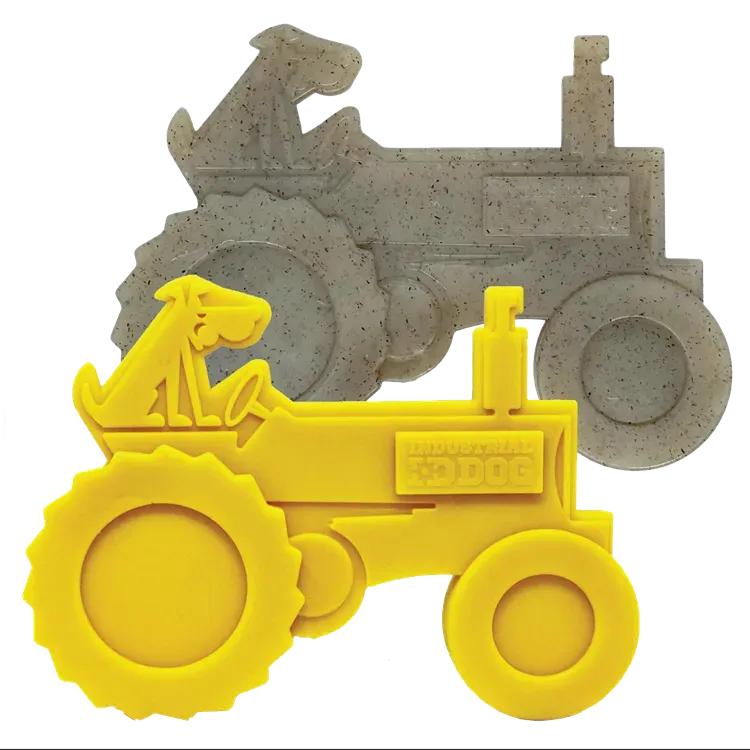 SodaPup Tractor tuggleksak yellow kraftig nylon