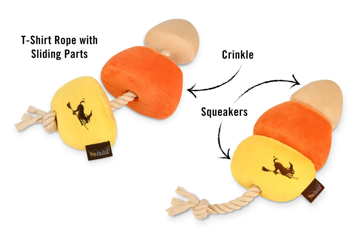 P.L.A.Y. Howling Haunts Canine Corn mjukisleksak rep