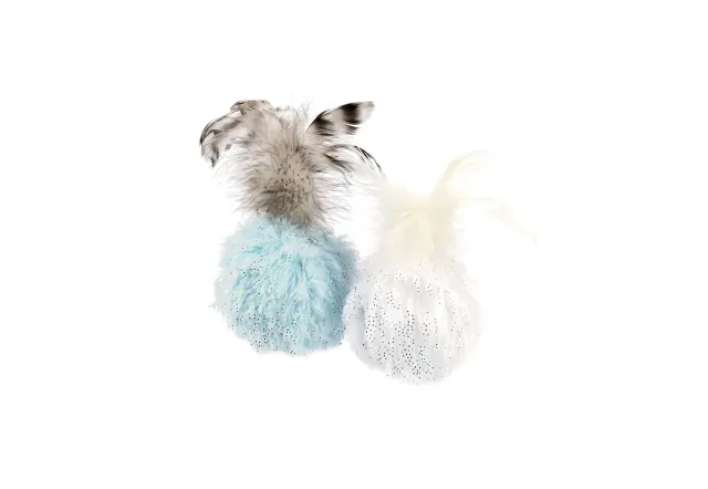 P.L.A.Y. Feline Frenzy Balls of Furry kattleksak set kattmynta