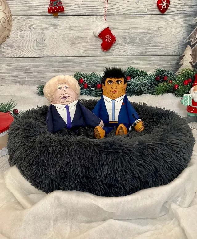 Pet Hates Toys Besties Boris & Rishi hundleksak 2-pack